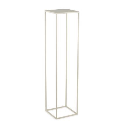 Suporte para flores 100x24 cm creme