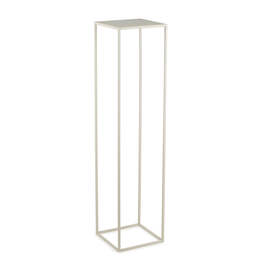 Suporte para flores 100x24 cm creme