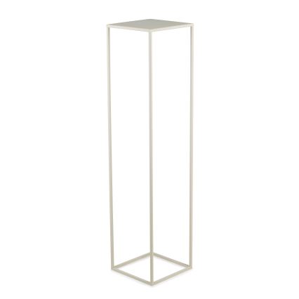 Suporte para flores 100x24 cm creme