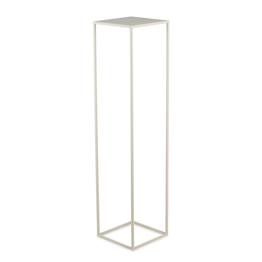 Suporte para flores 100x24 cm creme