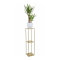 Suporte para flores 100x24 cm dourado