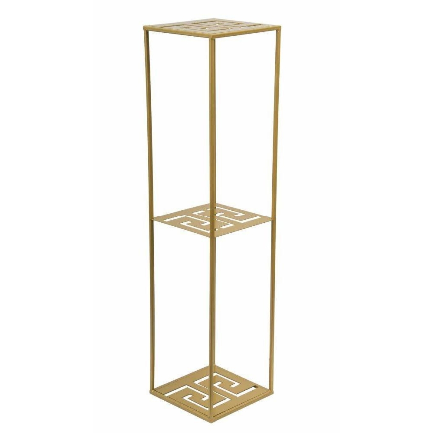 Suporte para flores 100x24 cm dourado