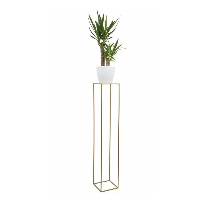 Suporte para flores 100x24 cm dourado