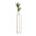 Suporte para flores 100x24 cm dourado