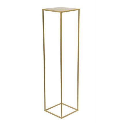 Suporte para flores 100x24 cm dourado
