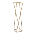 Suporte para flores 100x24 cm dourado