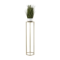 Suporte para flores 100x24 cm dourado