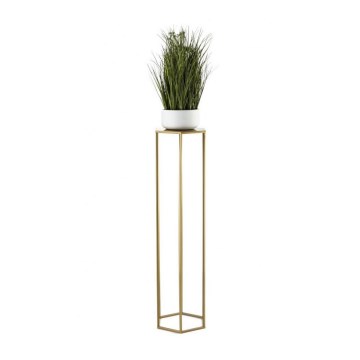 Suporte para flores 100x24 cm dourado