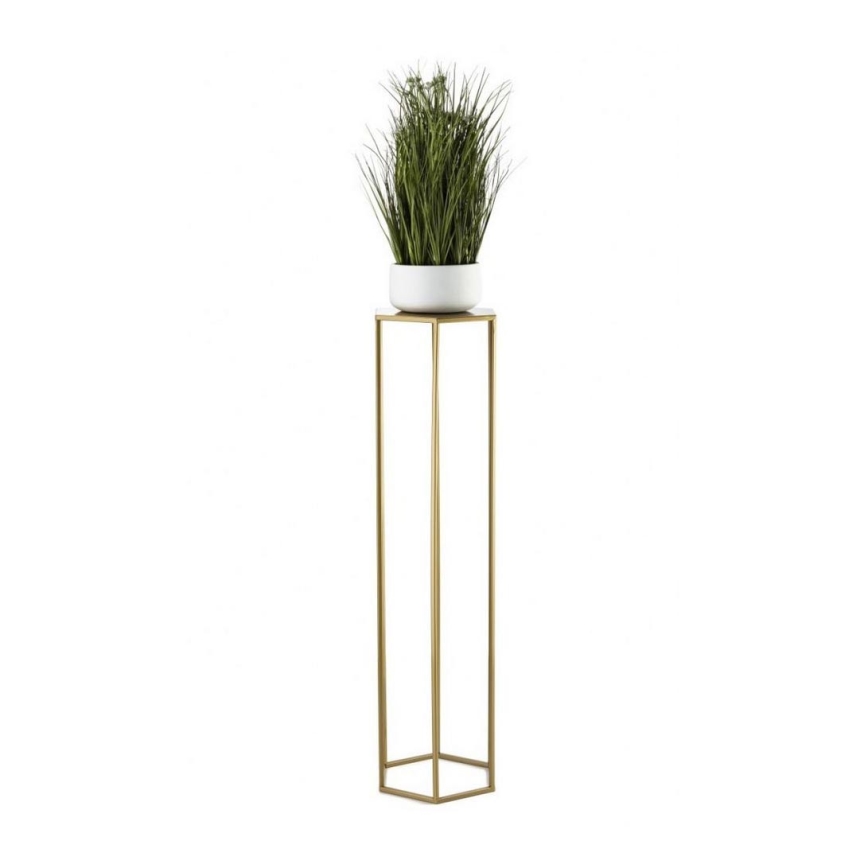 Suporte para flores 100x24 cm dourado