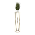 Suporte para flores 100x24 cm dourado