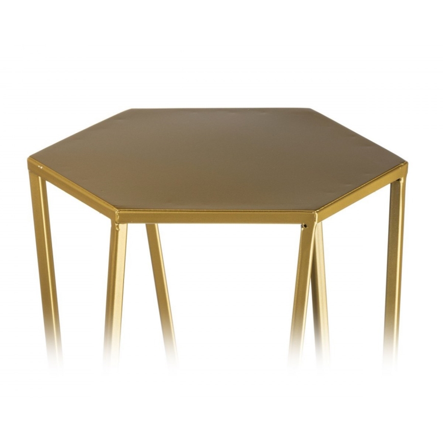 Suporte para flores 100x24 cm dourado