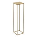 Suporte para flores 100x24 cm dourado