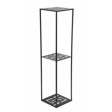 Suporte para flores 100x24 cm preto