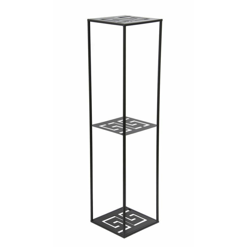 Suporte para flores 100x24 cm preto
