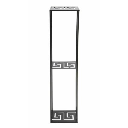 Suporte para flores 100x24 cm preto