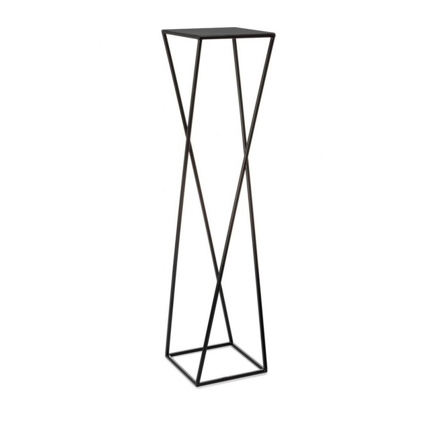 Suporte para flores 100x24 cm preto