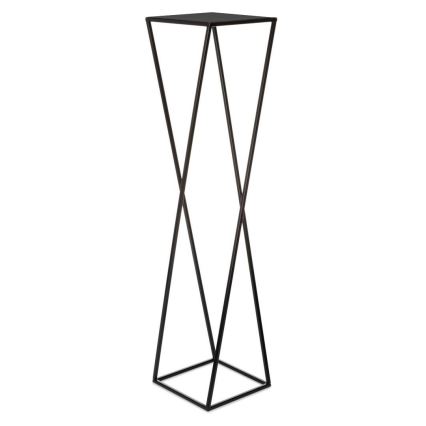 Suporte para flores 100x24 cm preto