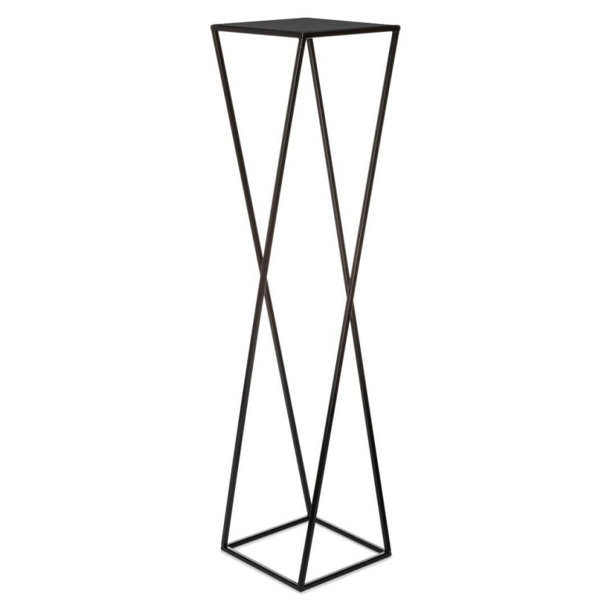 Suporte para flores 100x24 cm preto