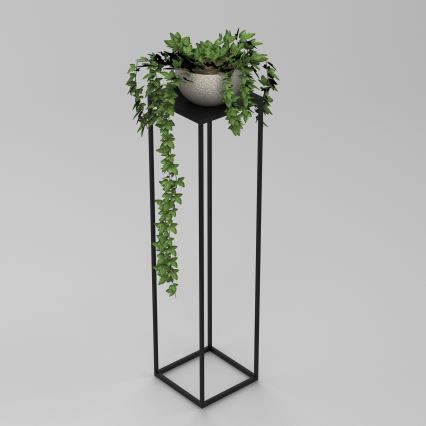Suporte para flores 100x24 cm preto