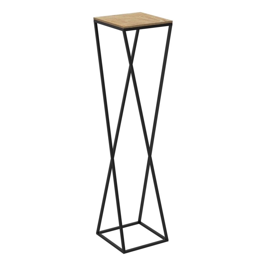 Suporte para flores 100x24 cm preto