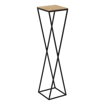Suporte para flores 100x24 cm preto