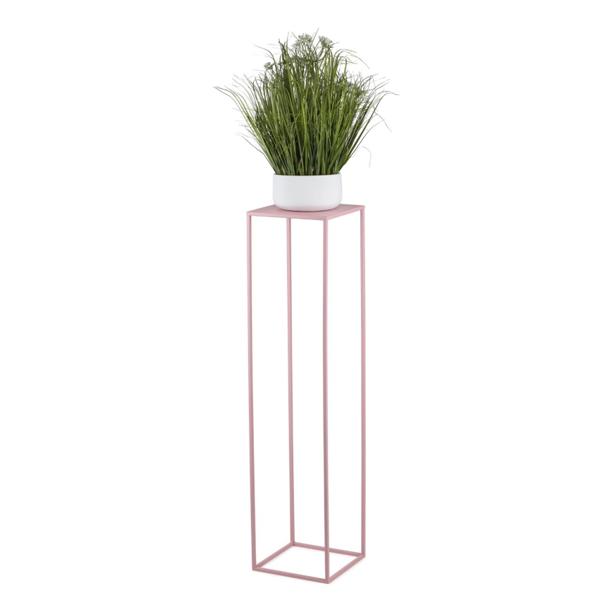 Suporte para flores 100x24 cm rosa