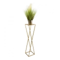 Suporte para flores 100x24 dourado