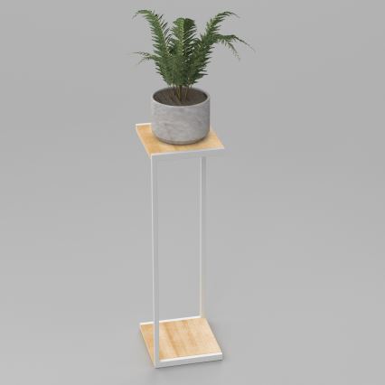 Suporte para flores 100x30x34 cm branco