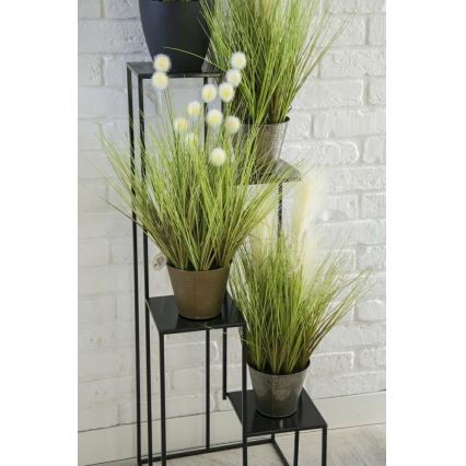 Suporte para flores 110x40 cm preto