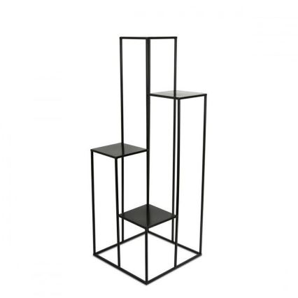 Suporte para flores 110x40 cm preto