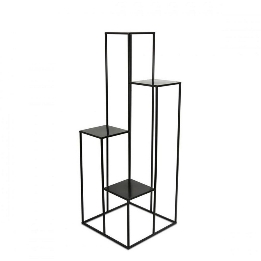 Suporte para flores 110x40 cm preto