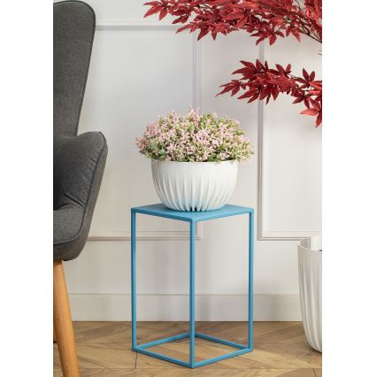 Suporte para flores 40x24 cm azul