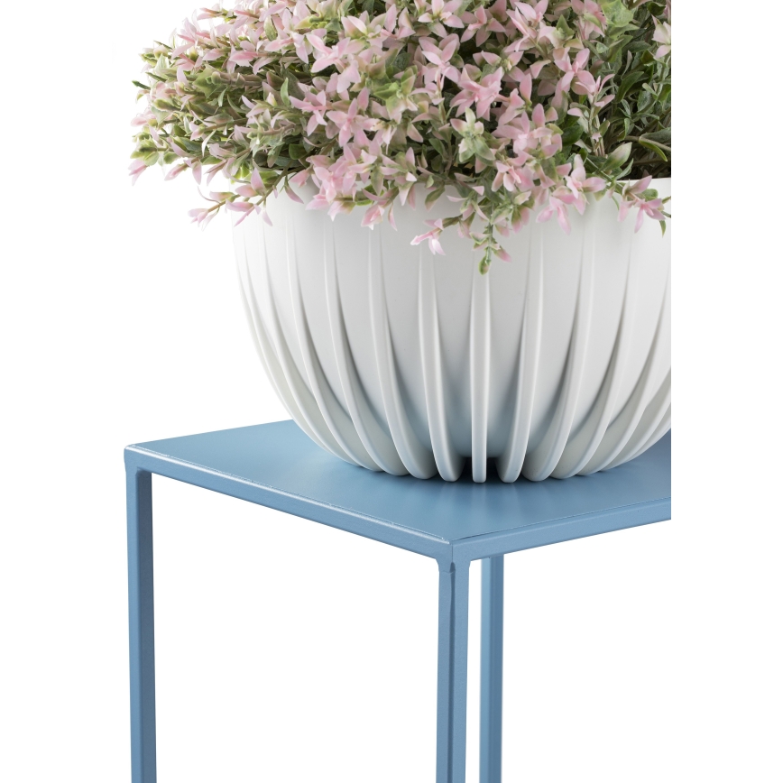 Suporte para flores 40x24 cm azul