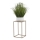 Suporte para flores 40x24 cm bege