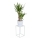 Suporte para flores 40x24 cm branco