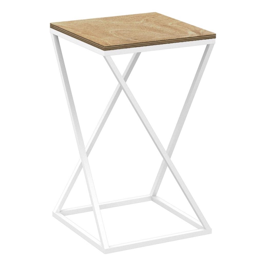 Suporte para flores 40x24 cm branco