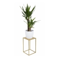 Suporte para flores 40x24 cm dourado