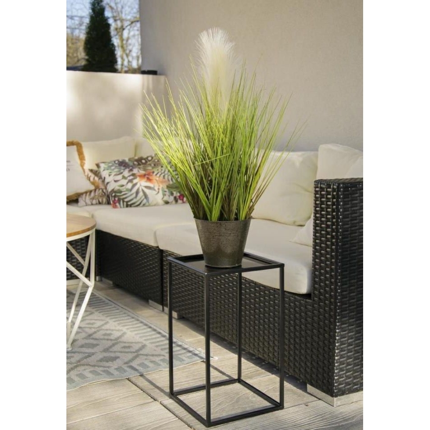 Suporte para flores 40x24 cm preto