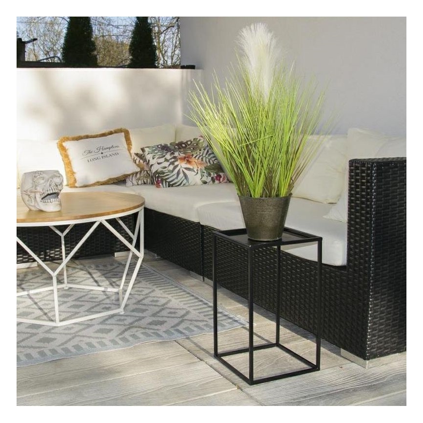 Suporte para flores 40x24 cm preto