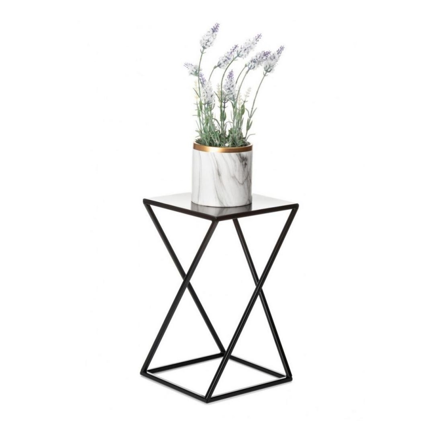 Suporte para flores 40x24 cm preto