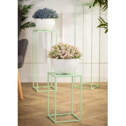 Suporte para flores 40x24 cm verde claro