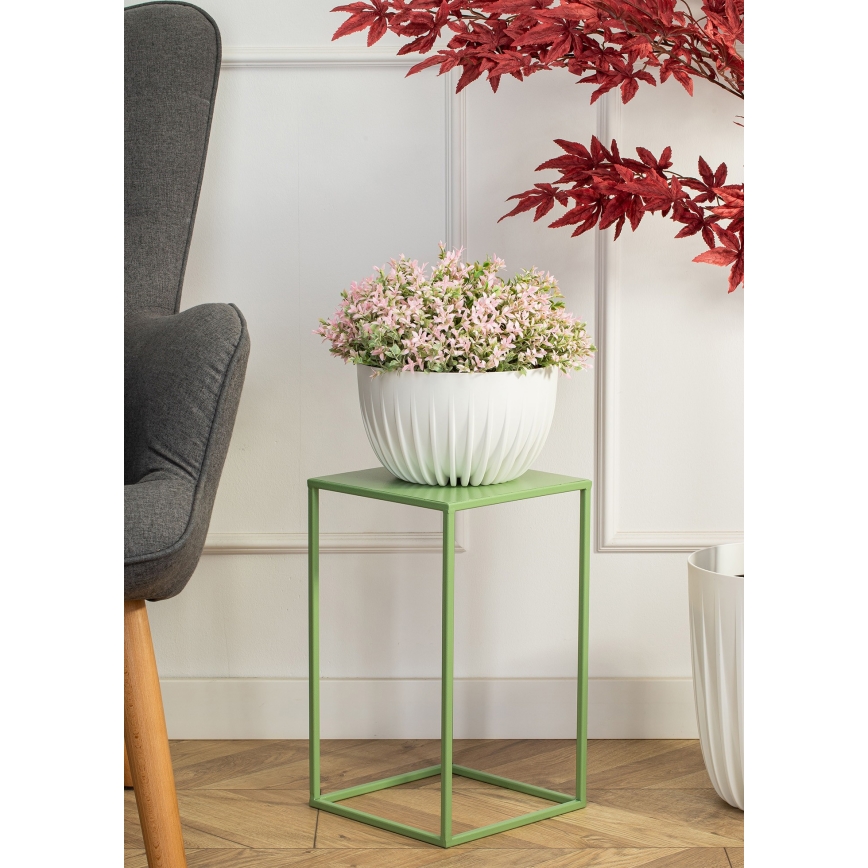 Suporte para flores 40x24 cm verde escuro