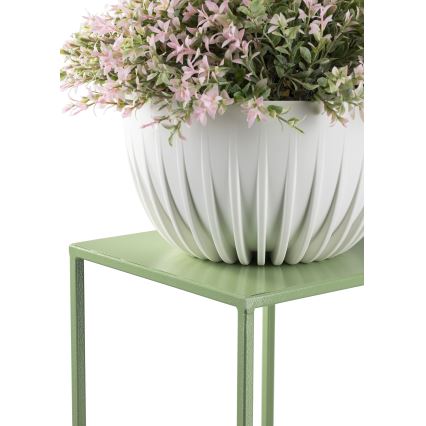 Suporte para flores 40x24 cm verde escuro