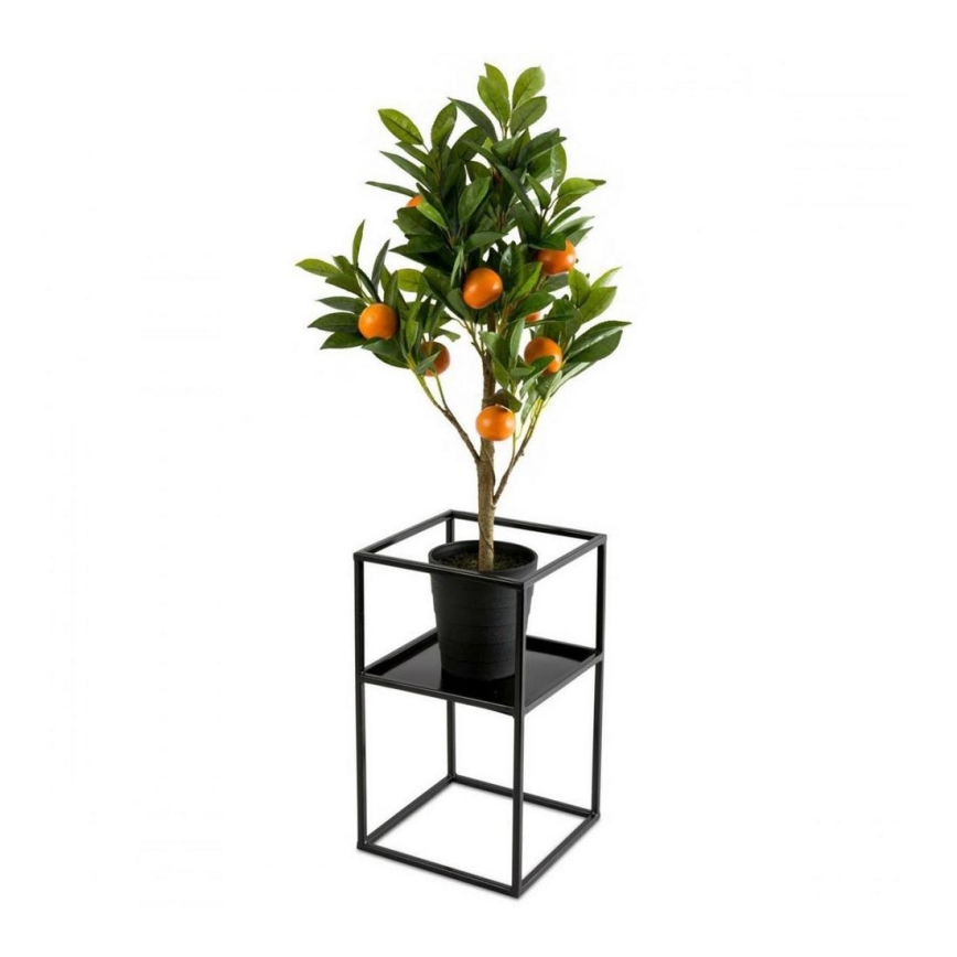 Suporte para flores 40x24 preto