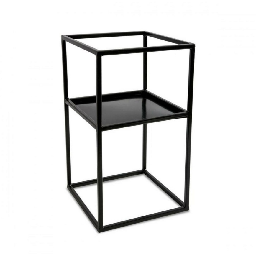 Suporte para flores 40x24 preto