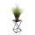 Suporte para flores 40x24 preto