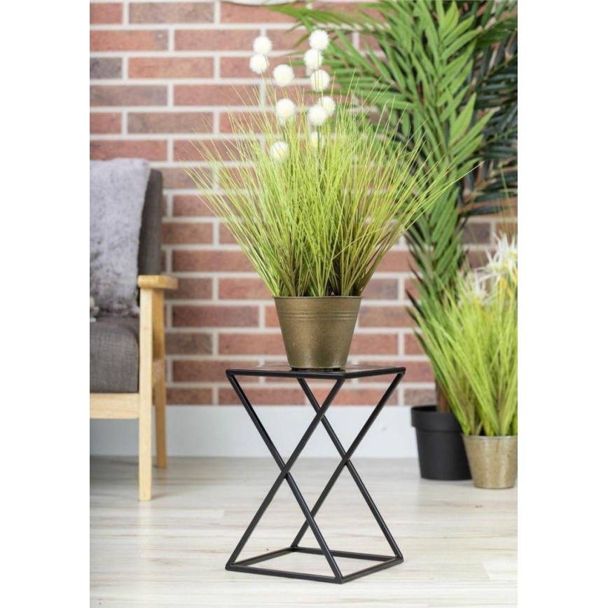 Suporte para flores 40x24 preto