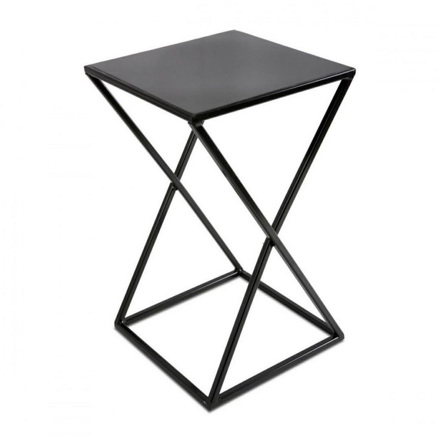 Suporte para flores 40x24 preto