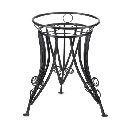Suporte para flores 47x43 cm preto