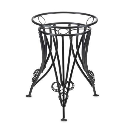 Suporte para flores 47x43 cm preto